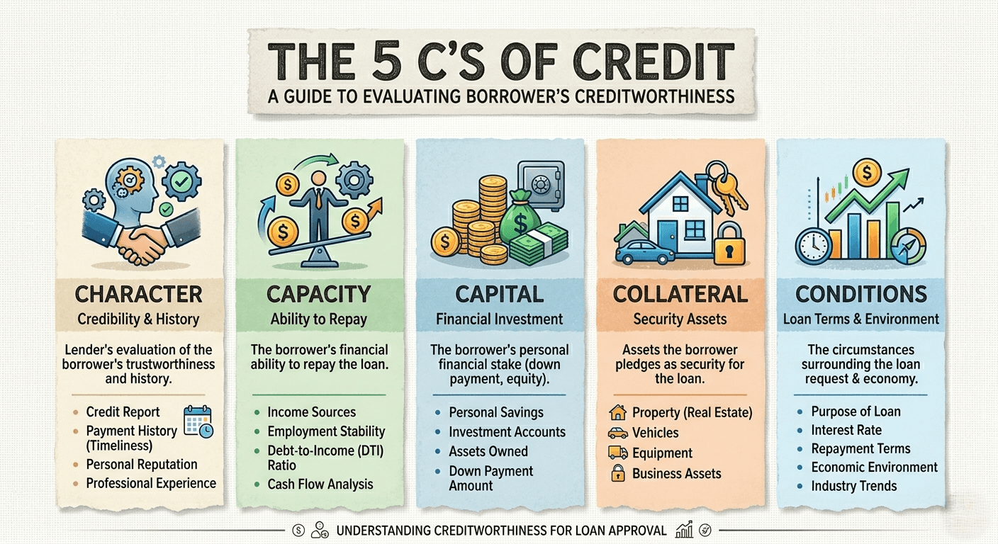The 5 C's of Credit: What Every Business Owner Needs to Know